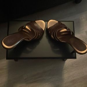 Cathy Jean slip on heels